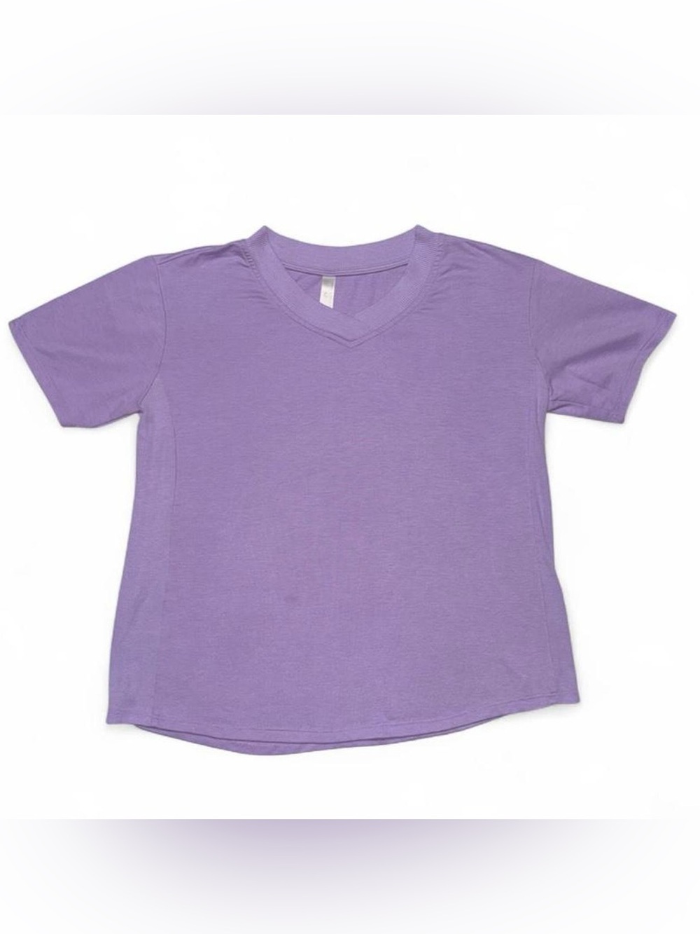 Flora Nikrooz Lavender V-Neck Short Sleeve Tee